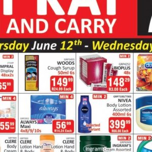 Syrup at Kit Kat Cash&Carry