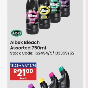 Bleach at Africa Cash and Carry