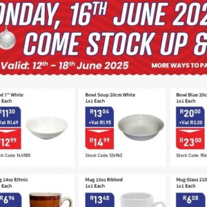 Bowl at Africa Cash and Carry