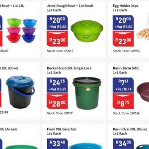 Lid at Africa Cash and Carry