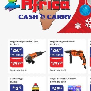 Grinder at Africa Cash and Carry