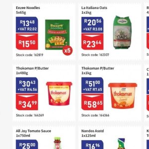 Butter at Africa Cash and Carry