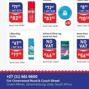   at Africa Cash and Carry