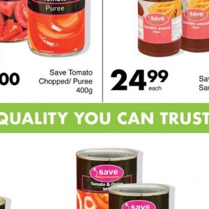 Purees at Save Hyper