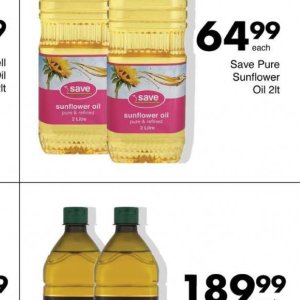 Sunflower oil at Save Hyper