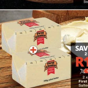 Butter at Checkers