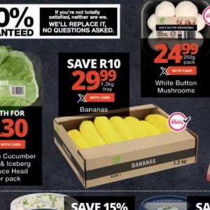 Bananas at Checkers