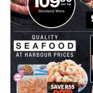 Seafood at Checkers