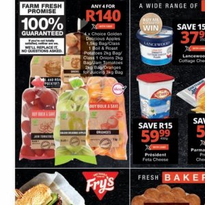 Potatoes at Checkers
