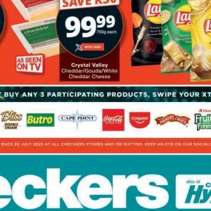 Cheddar at Checkers