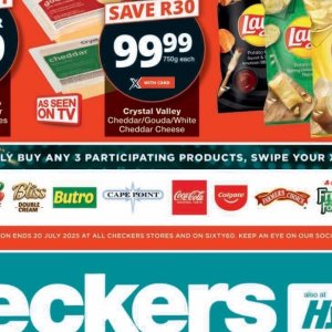 Cheddar at Checkers