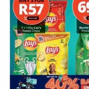 Lay's at Checkers
