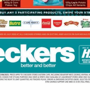 Beer at Checkers