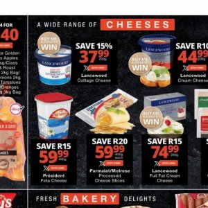 Cottage cheese at Checkers