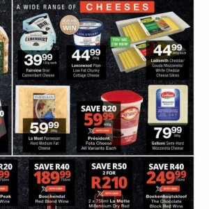 Cottage cheese at Checkers