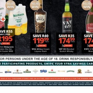 Liqueur at Checkers