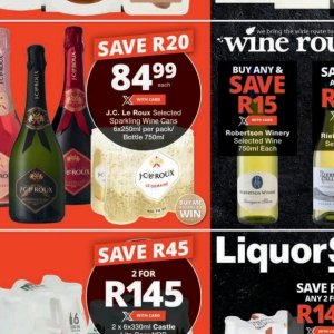Wine at Checkers
