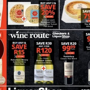 Wine at Checkers