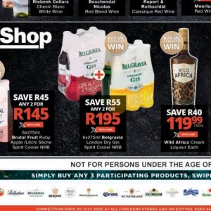 Gin at Checkers