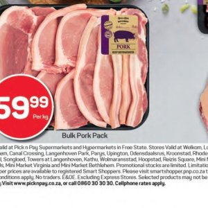 Pork at Pick n Pay Hyper