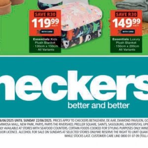   at Checkers