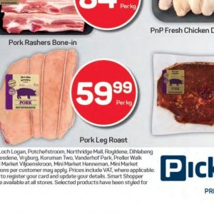 Pork at Pick n Pay Hyper
