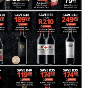Wine at Checkers