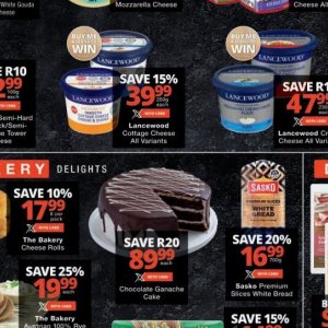 Cottage cheese at Checkers