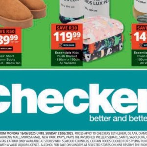   at Checkers