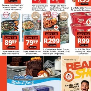 Seafood at Checkers