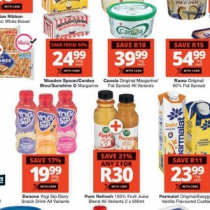 Margarine at Checkers