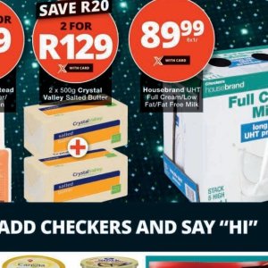 Butter at Checkers