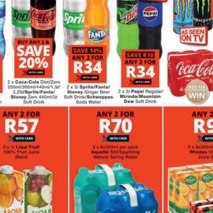 Fizzy drink at Checkers