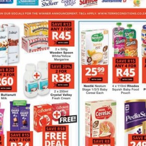 Margarine at Checkers