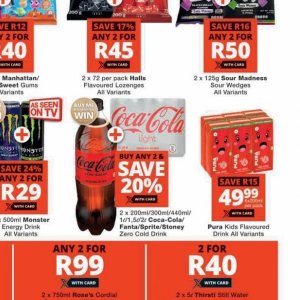  Coca Cola at Checkers