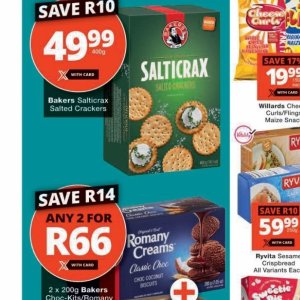 Crackers at Checkers