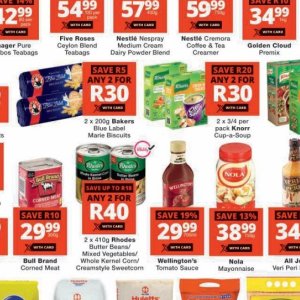Biscuits at Checkers