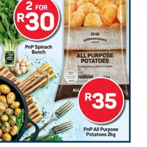 Potatoes at Pick n Pay Hyper
