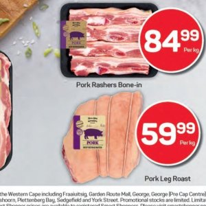 Pork at Pick n Pay Hyper