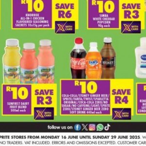 Cola at Shoprite
