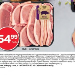 Pork at Pick n Pay Hyper