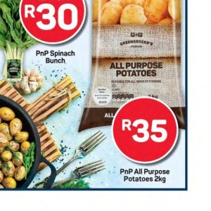 Potatoes at Pick n Pay Hyper