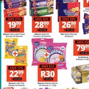Crackers at Checkers