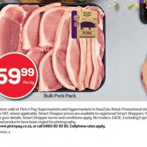Pork at Pick n Pay Hyper