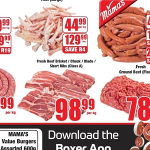Ribs at Boxer Superstores