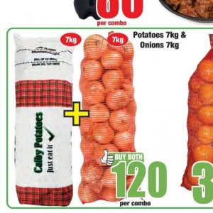 Potatoes at Boxer Superstores