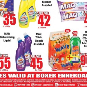 Bleach at Boxer Superstores