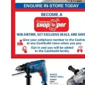   at Cashbuild