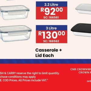 Lid at Africa Cash and Carry