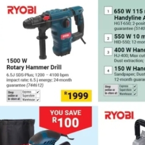   at Builders Warehouse